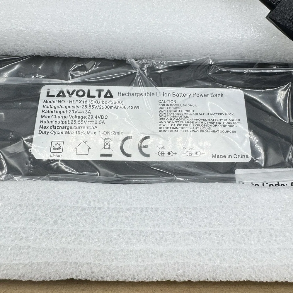 Lavolta Recliner Battery Pack 2600mAh 2 Pin Sofa Couch Lift Chair Power